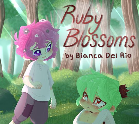 Ruby Blossoms. By Bianca Del Rio
