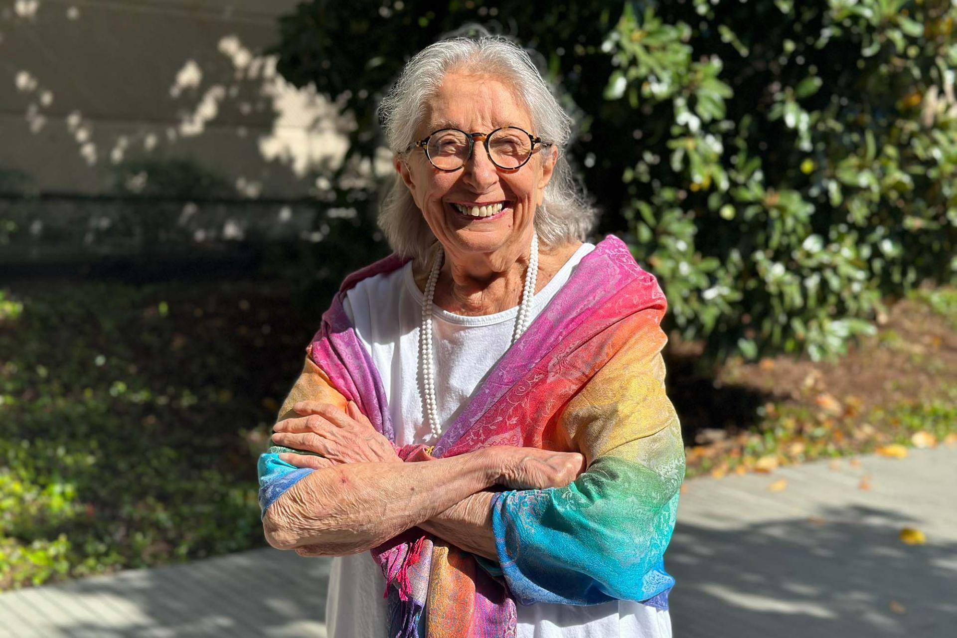 Joan Bernstein BA’08, MA’10 will become the oldest student to receive a PhD from UT Dallas at the age of 88. She has been taking classes at UTD for more than 20 years.