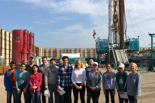 energy management students on site visit why get a masters in energy managment