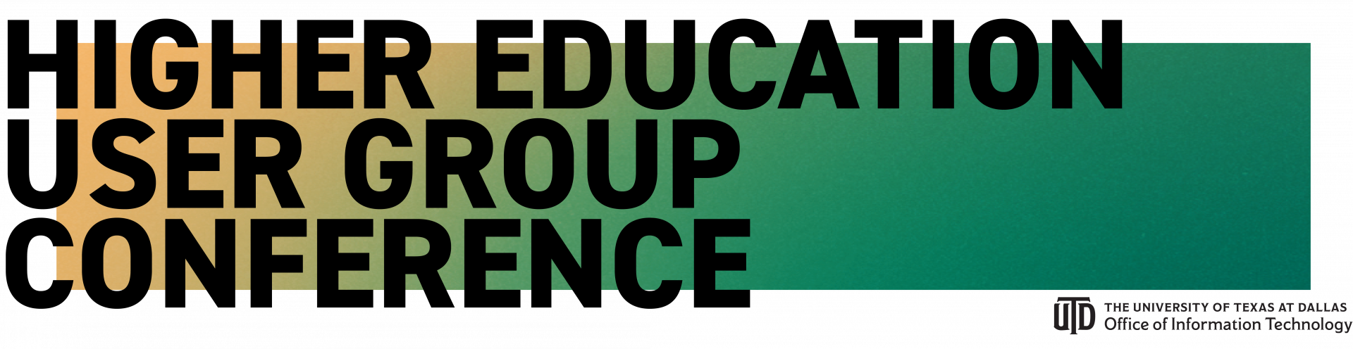 Higher Education User Group Conference