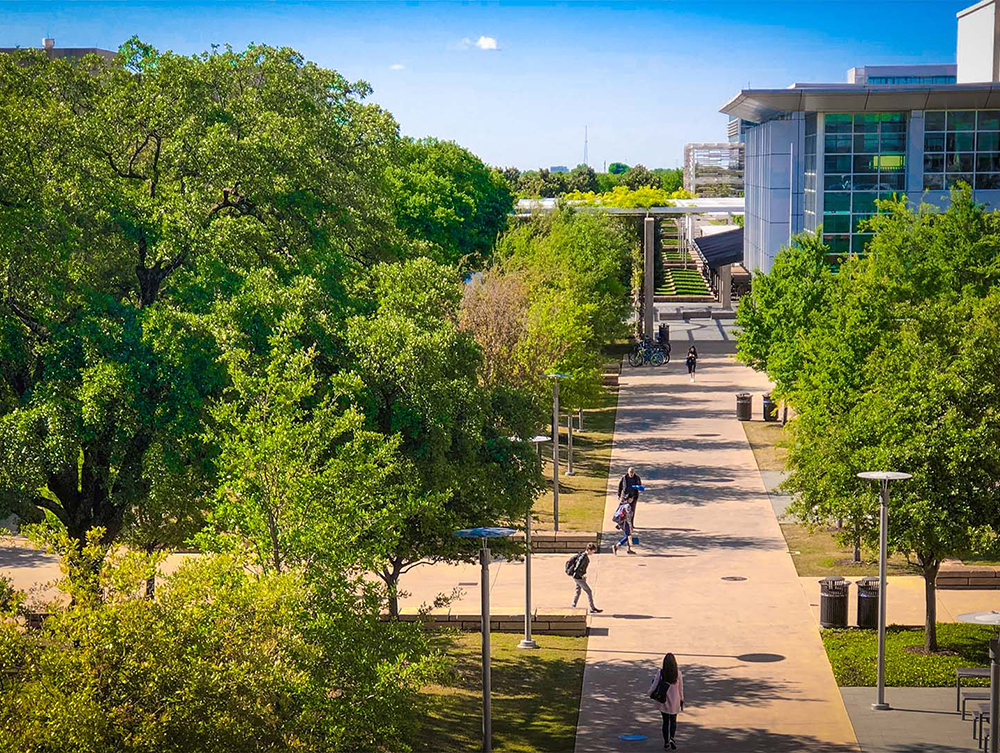 Photo of the UT Dallas Campus